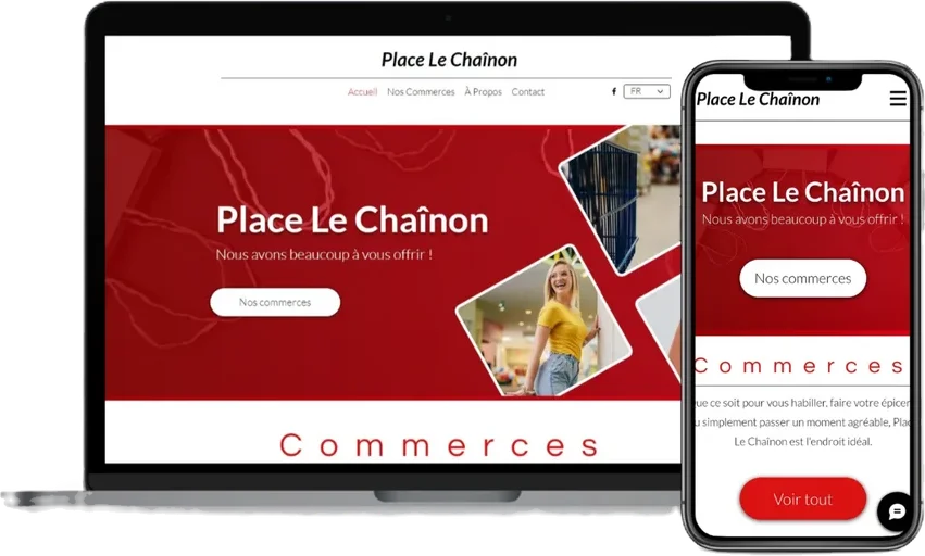 Site web Place le chaînon