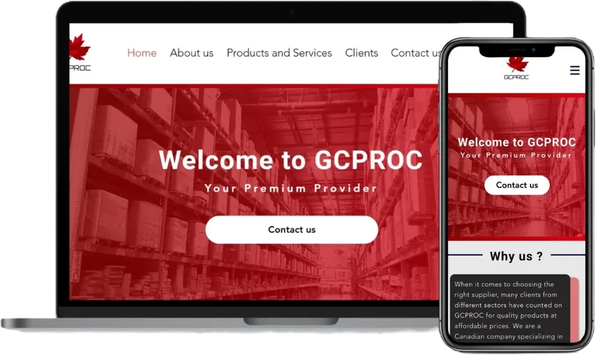Site web GCPROC