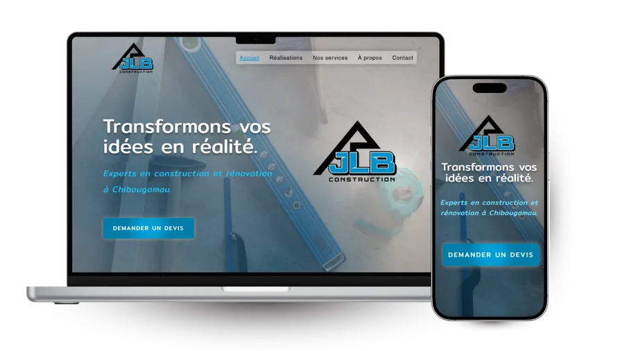 Site web JLB Construction