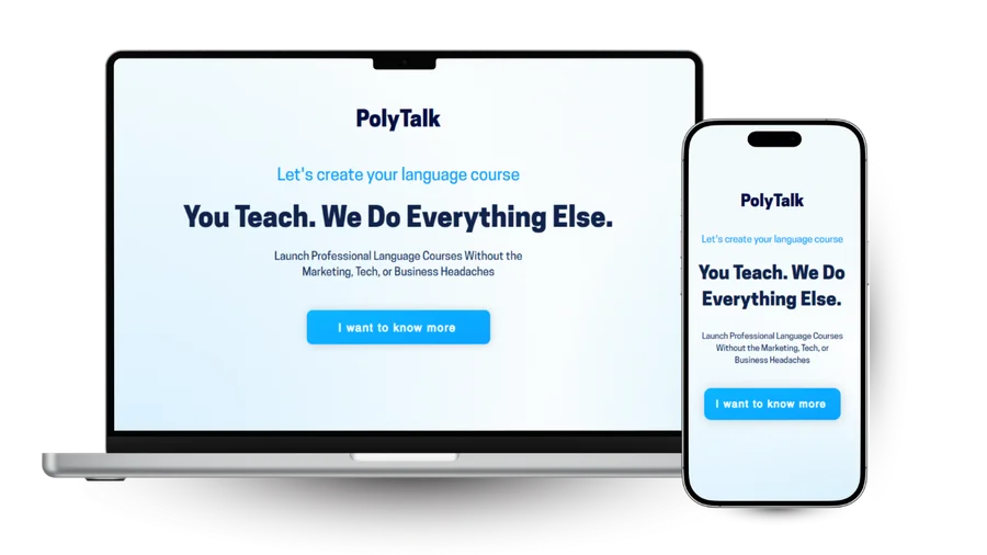 Site web PolyTalk